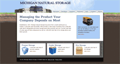 Desktop Screenshot of naturalstorage.com